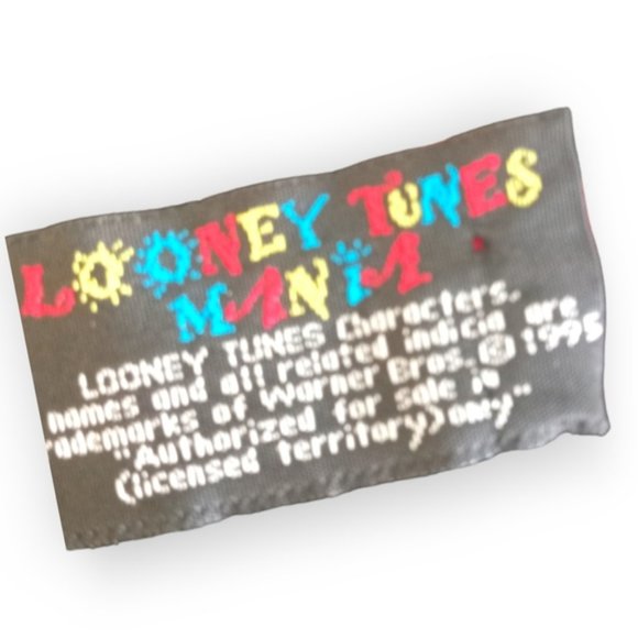 Looney Tunes vintage 1998 Tasmanian Devil Men's neck tie - Picture 4 of 5